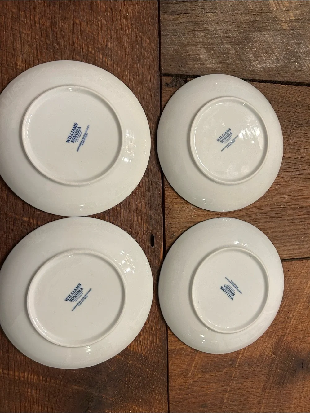 Set of 4 Williams Sonoma Japanese Garden 8